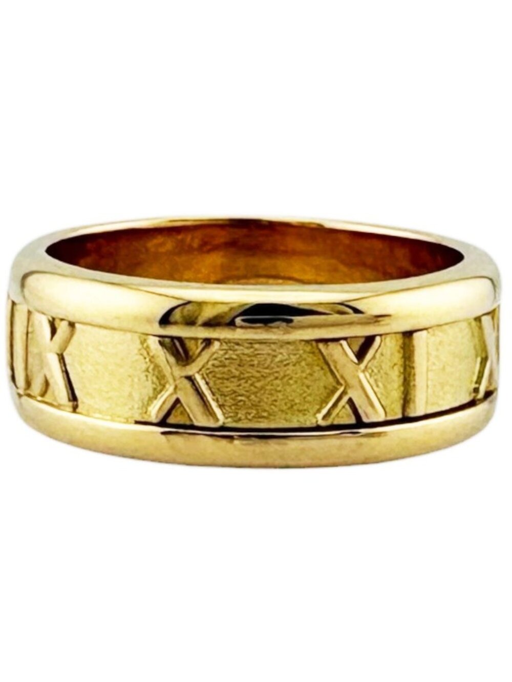 Tiffany & Co Atlas Ring Kim Yellow Gold